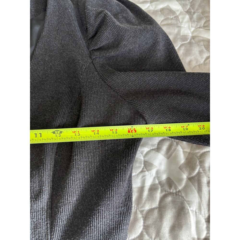Greylin Anthropologie Knit Grey Blazer Jacket Small - Picture 6 of 7